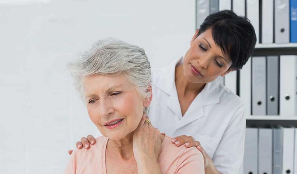 wizyta u lekarza na osteochondroza